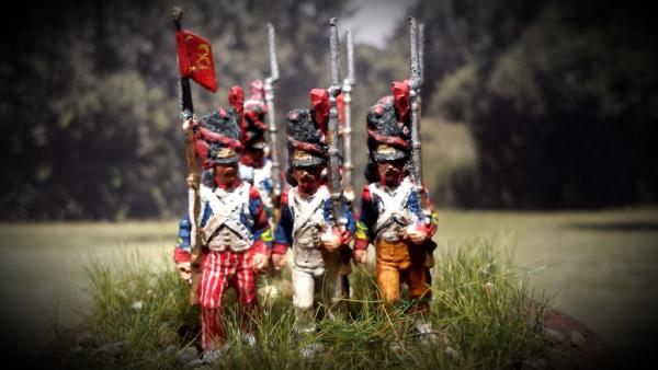 French Grenadiers of the 8th line