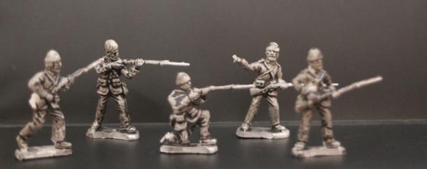Regular Afghan infantry