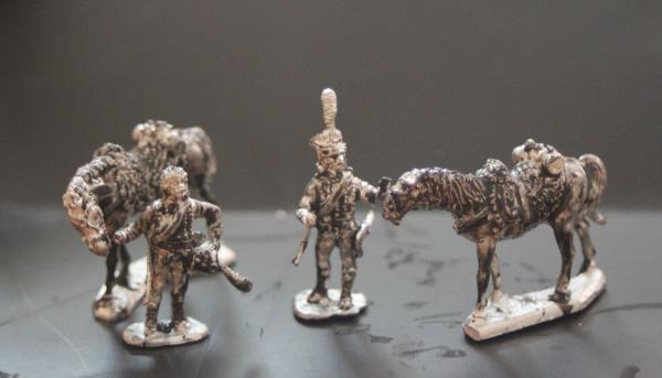 French Chasseur a Cheval dismounted