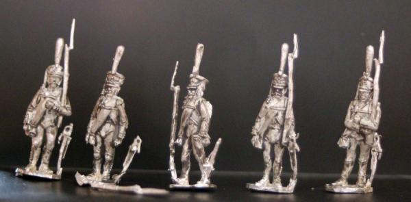 Russische Grenadiere 1812 wartend