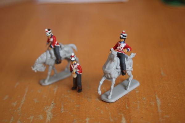 Britische Trainsoldaten