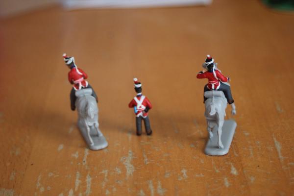 Britische Trainsoldaten
