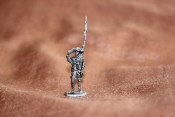 Französische Infanterie marschierend