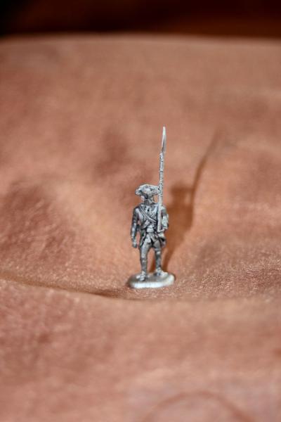 Französische Infanterie marschierend