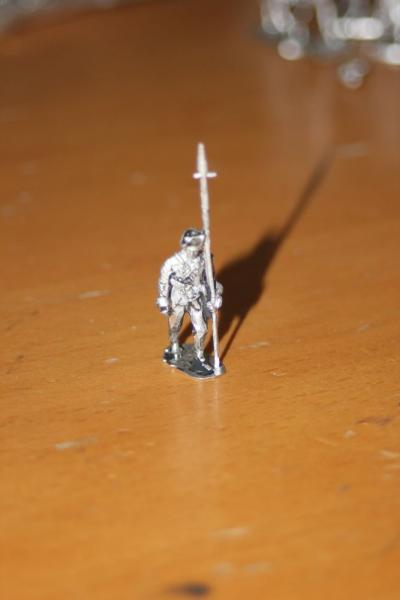 Continental Infanterie marschierend