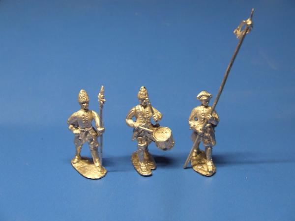 Französische Infanterie, Kommandoset, vorgehend