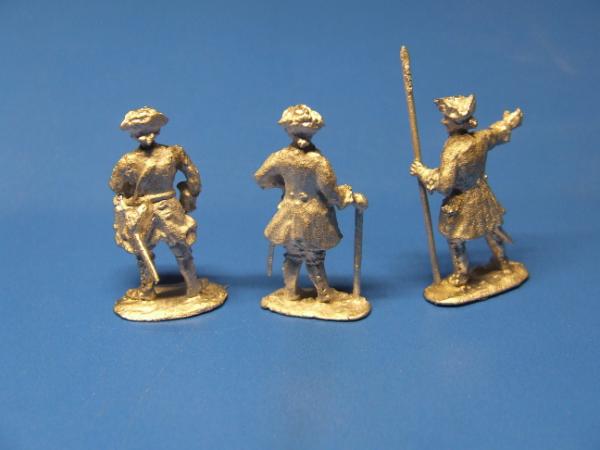 Französische Infanterie, Kommandoset, stehend