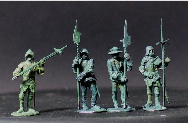 Knights and Men at arms