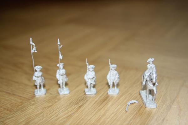Woodensfeld Französische Infanterie Kommandoset 1