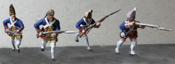 Prussian infantry Multipose figures set 1