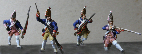 Prussian infantry Multipose figures set 2