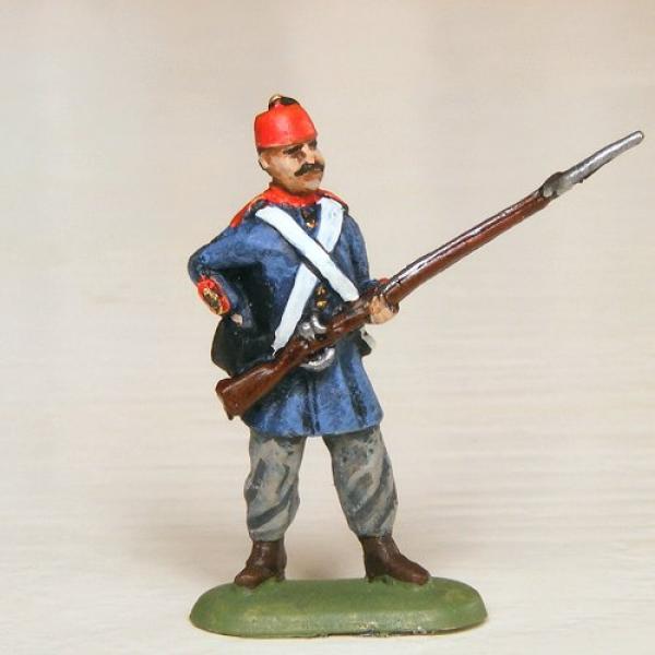 Turkish infantry fighting