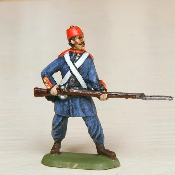Turkish infantry fighting