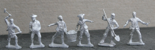 Civilian craftsmen, 18th century