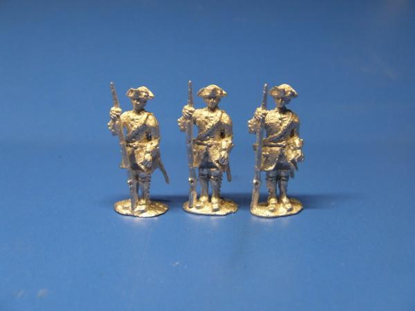 Französische Infanterie, wartend