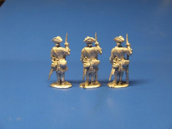 Französische Infanterie, wartend