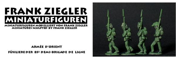 Fusliliers of the 85th Demi-Brigade of the line in Kleber uniform