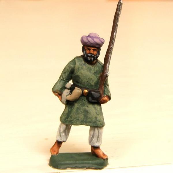 Bengalischer Sepoy marschierend