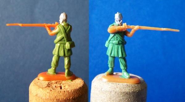 Turkish infantry fighting