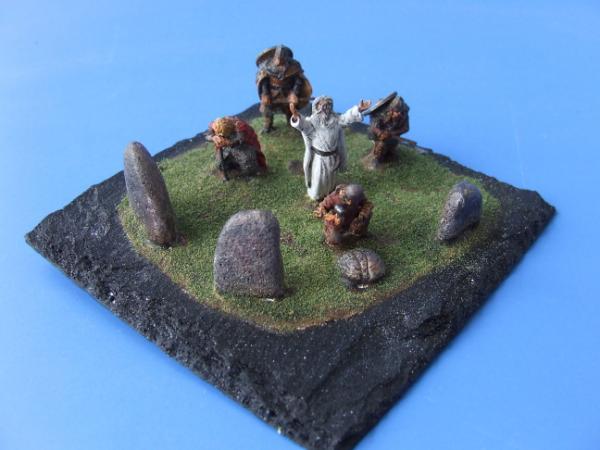 Wikinger + Priester (Gode) + Runensteine