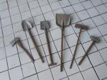 Tool set, 6 pieces
