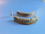 Rubble wall - curve