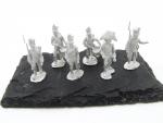 Französische Füsiliere 1813-15, Kommandogruppe, vorgehend - 1:72/20mm