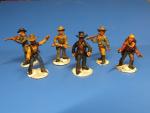 Old west figures - 6 piece 1:56/28mm