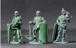 Crossbowmen waiting with Pavese