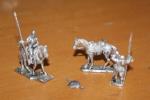Spanische Cuera-Dragoner Mexiko 18. Jahrhundert