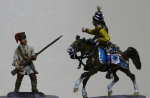 Austrian Pandur and Prussian Hussar